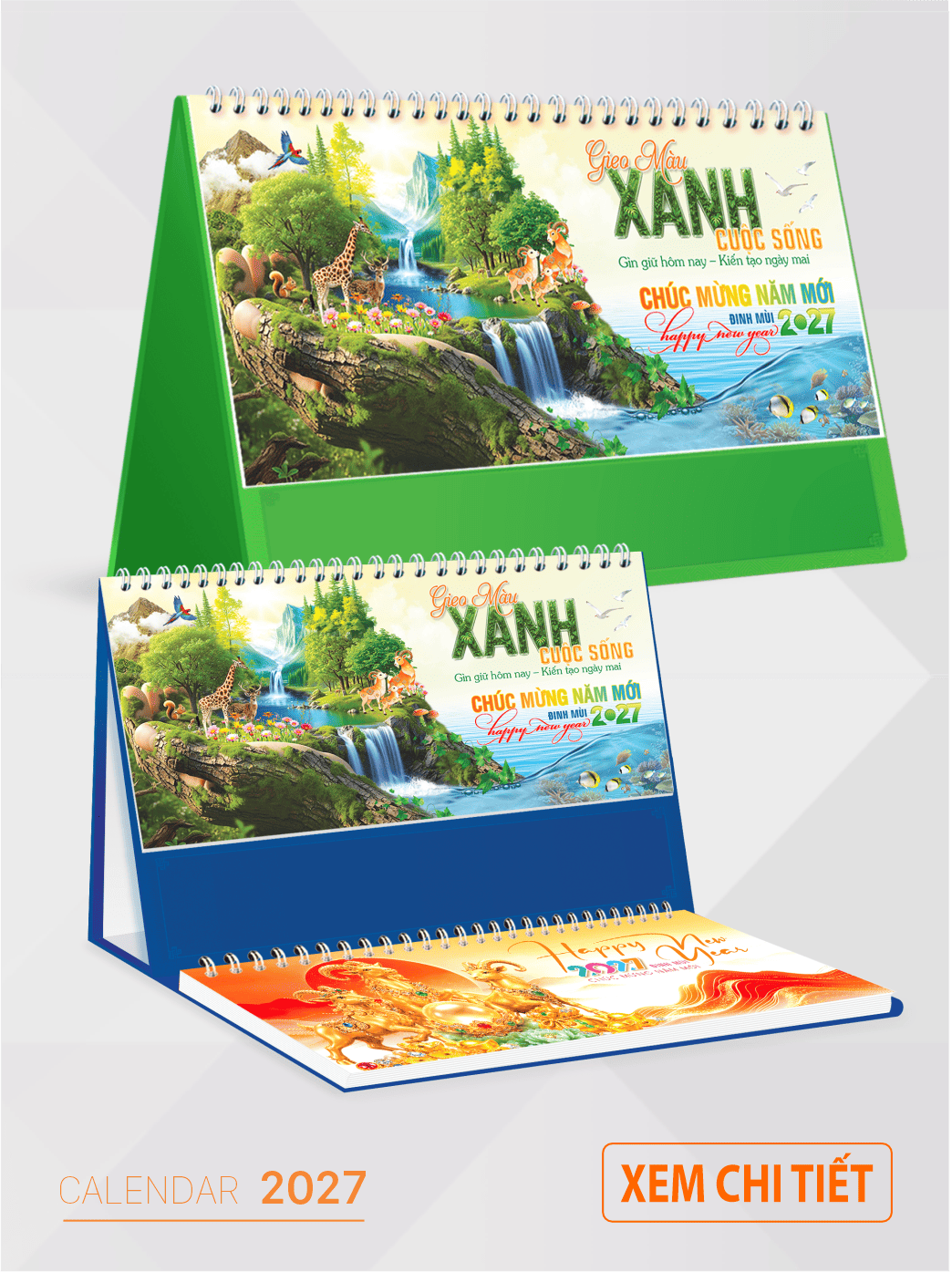 Lịch để bàn 2027