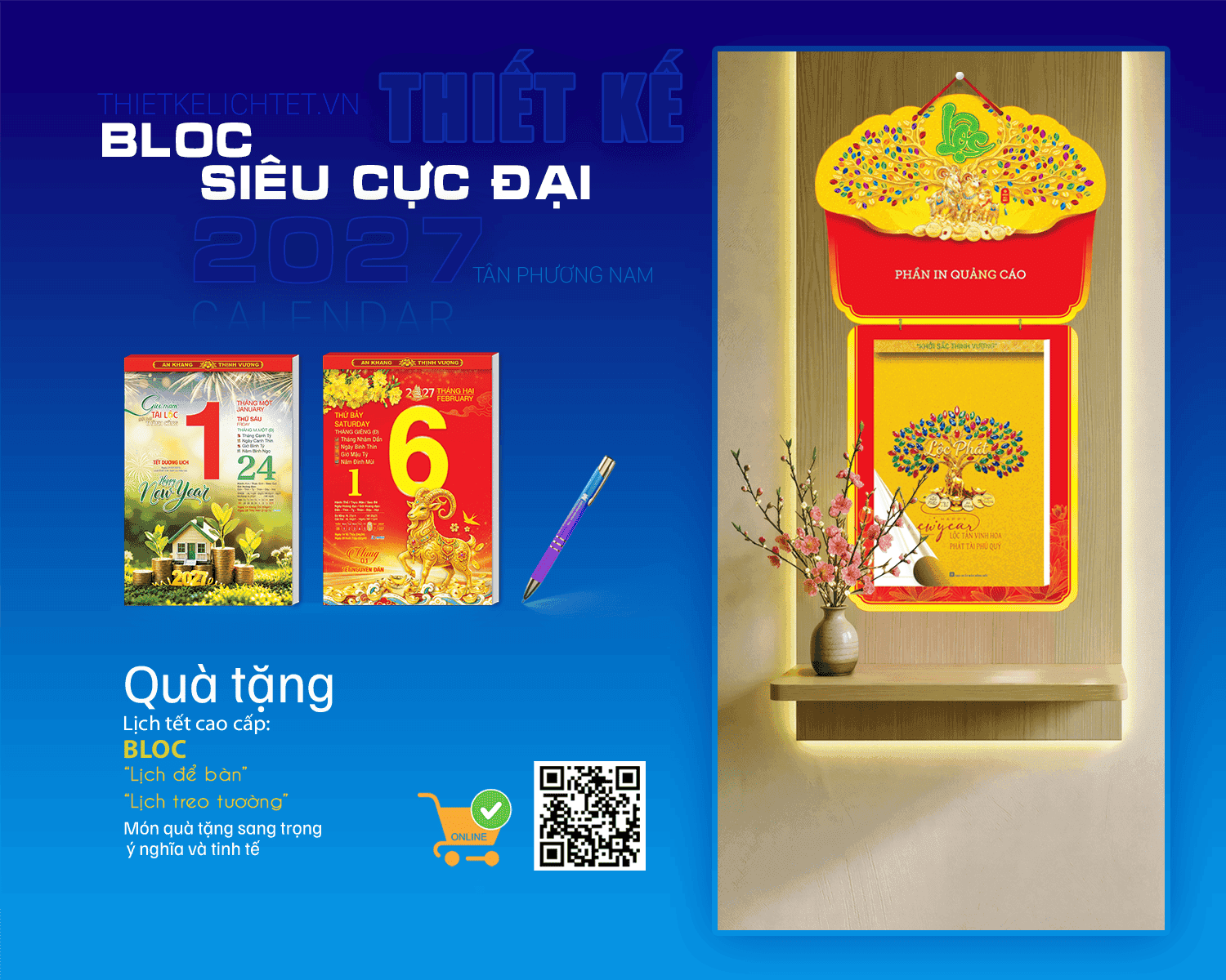 Lịch bloc siêu cực đại 2027 giá rẻ