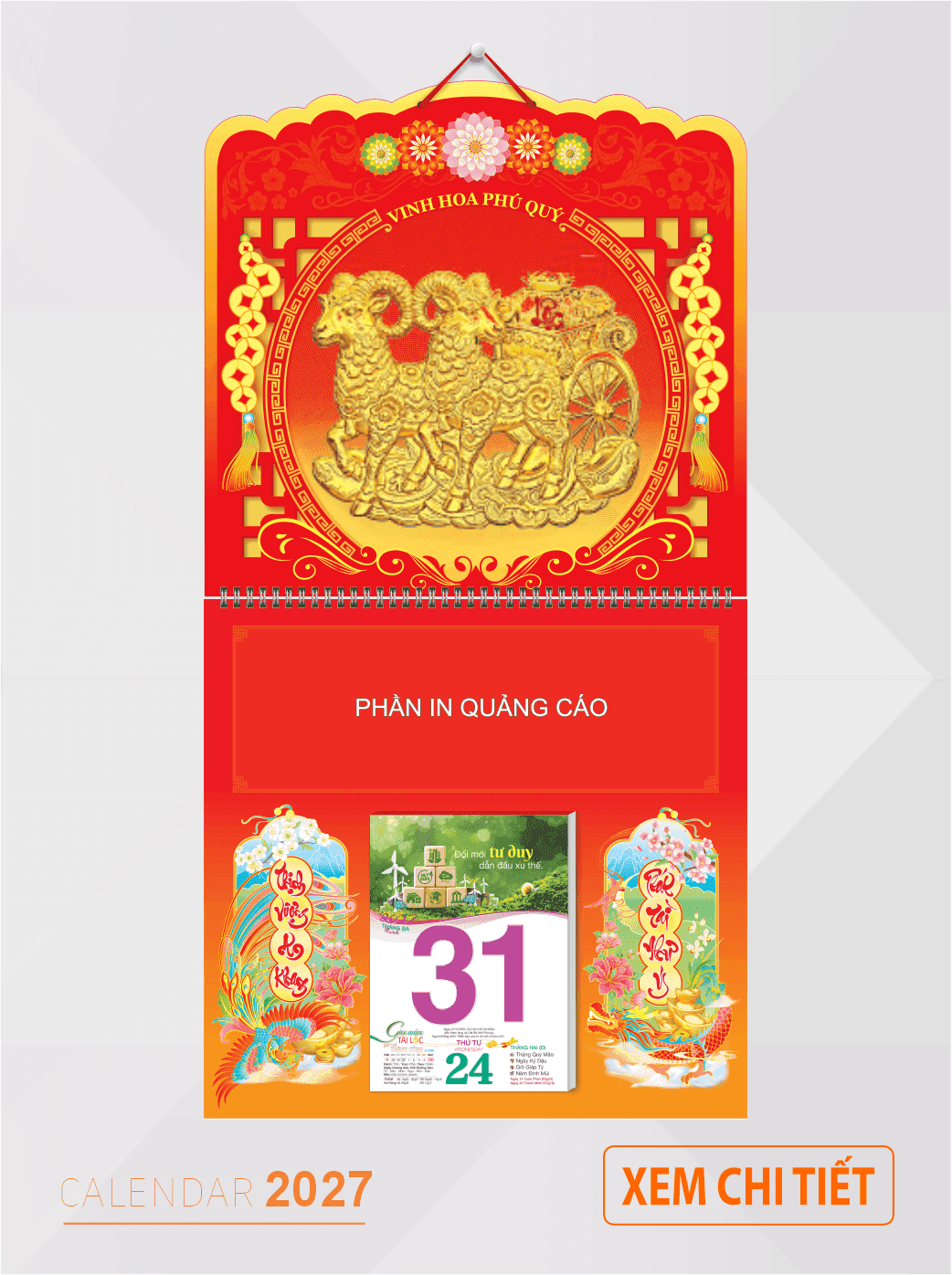 bìa lịch đẹp 2027