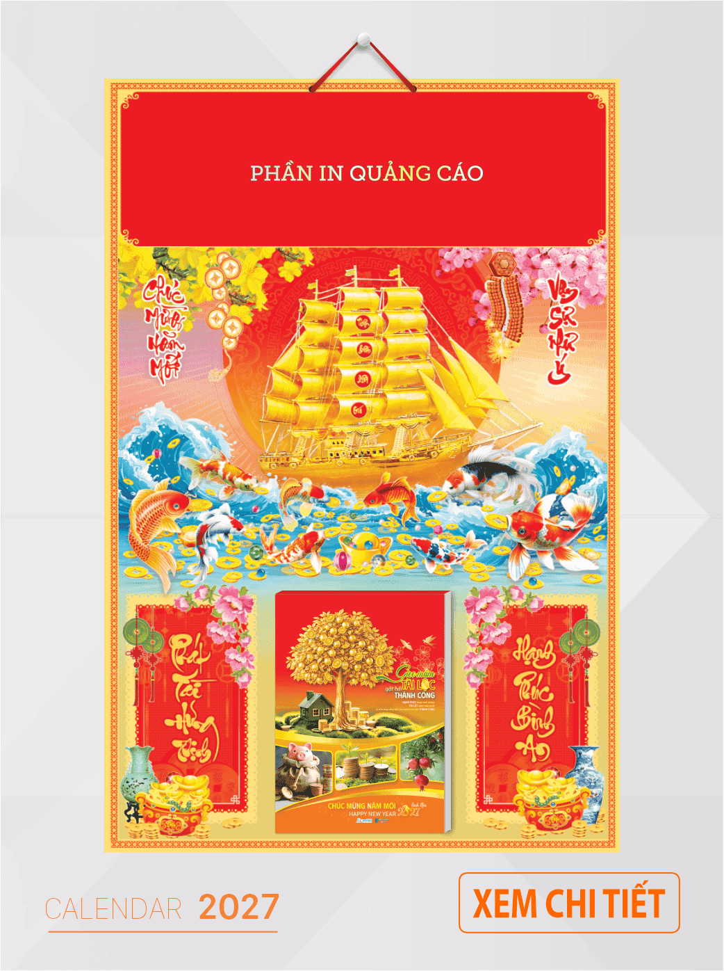 mẫu bìa lịch 2027