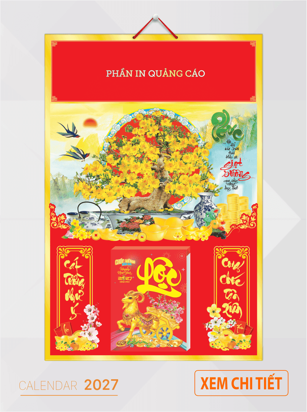 mẫu bìa lịch 2027