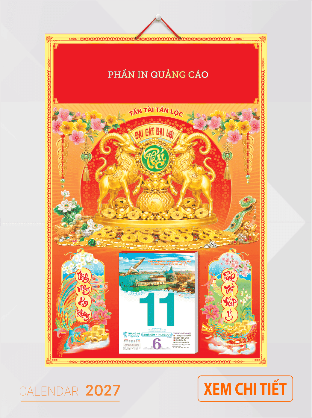 mẫu bìa lịch 2027