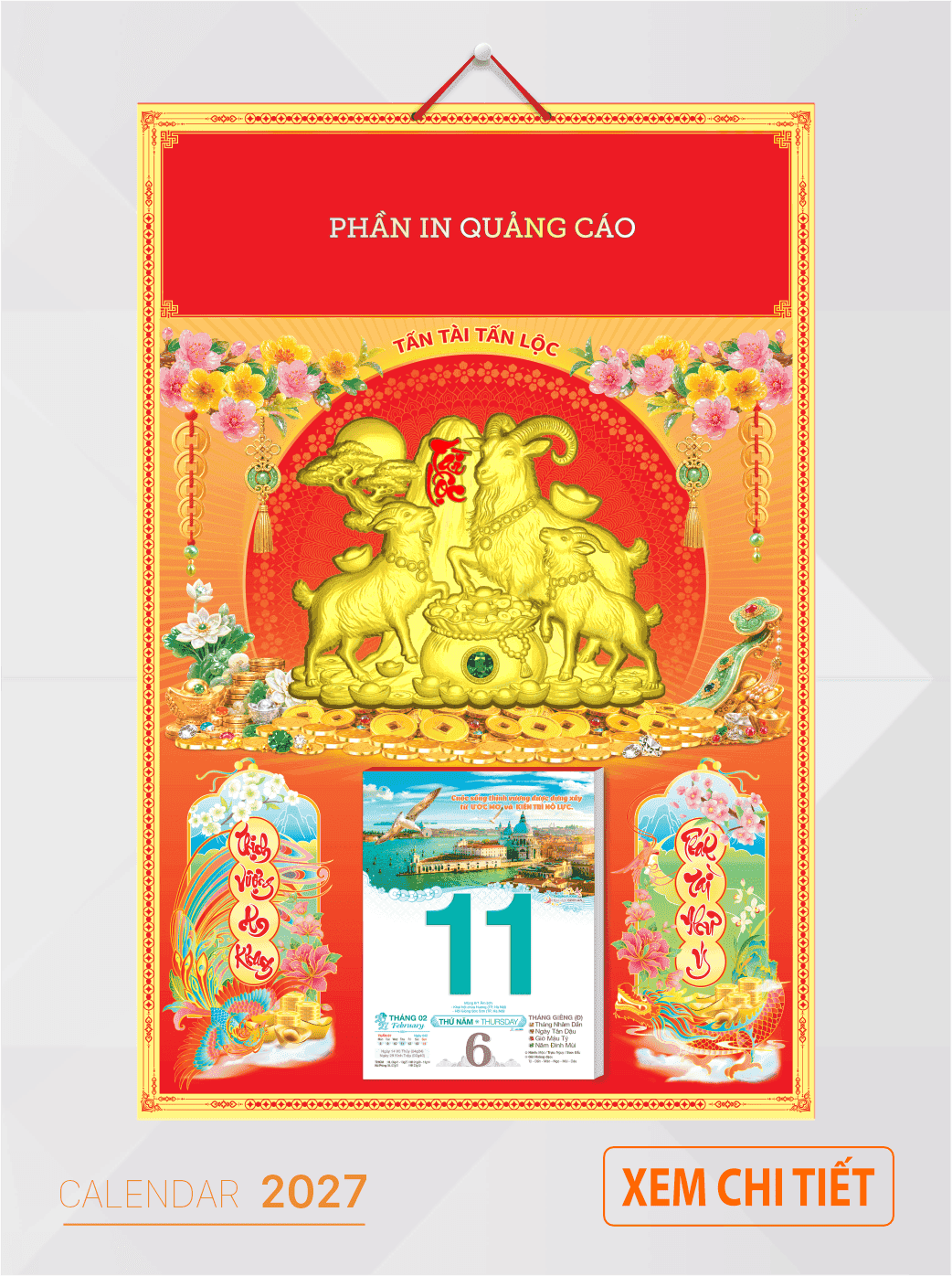 mẫu bìa lịch 2027