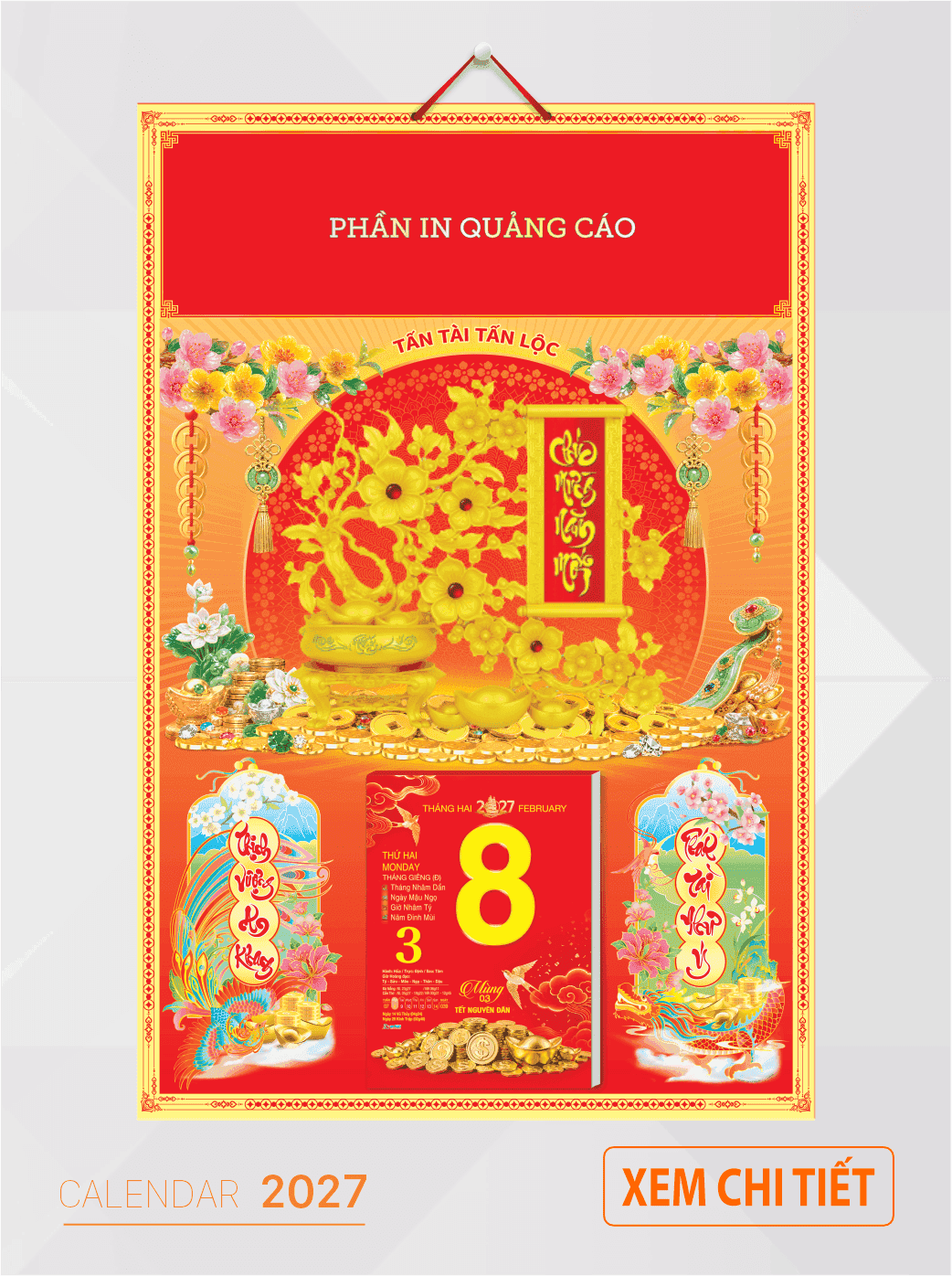 mẫu bìa lịch 2027