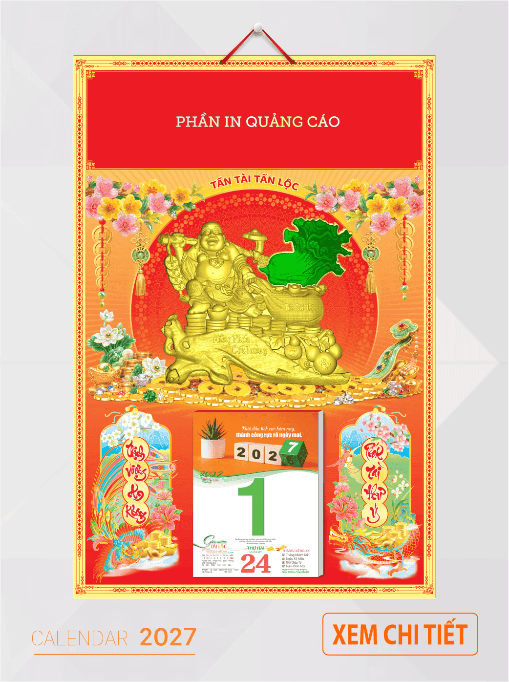 mẫu bìa lịch 2027