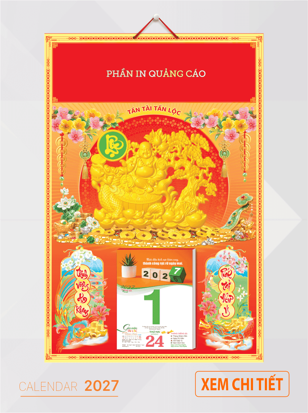 mẫu bìa lịch 2027