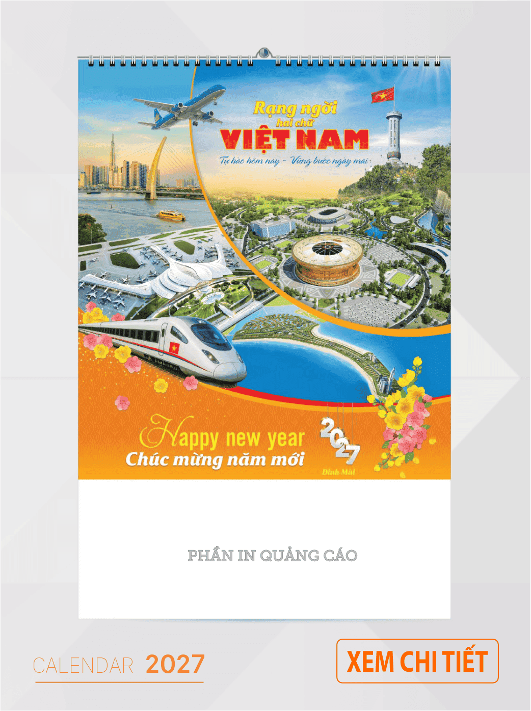 Lịch 7 tờ 2027