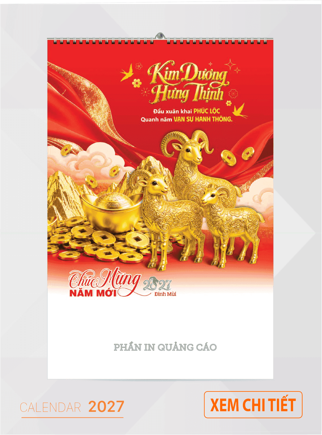 lịch 7 tờ 2027