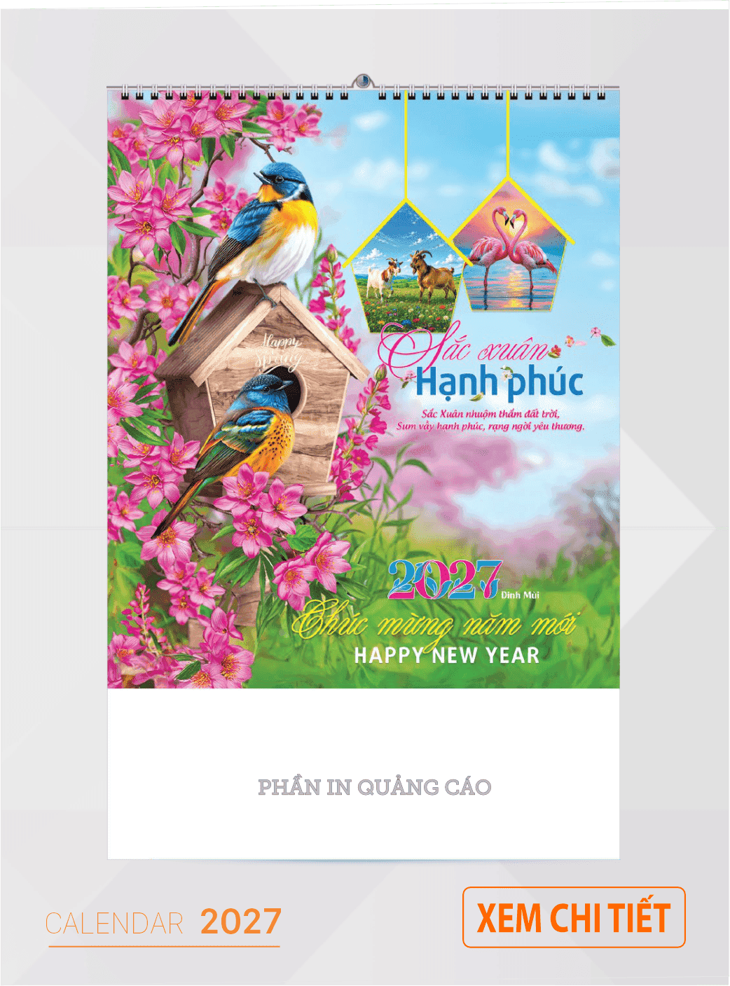 lịch 7 tờ 2027