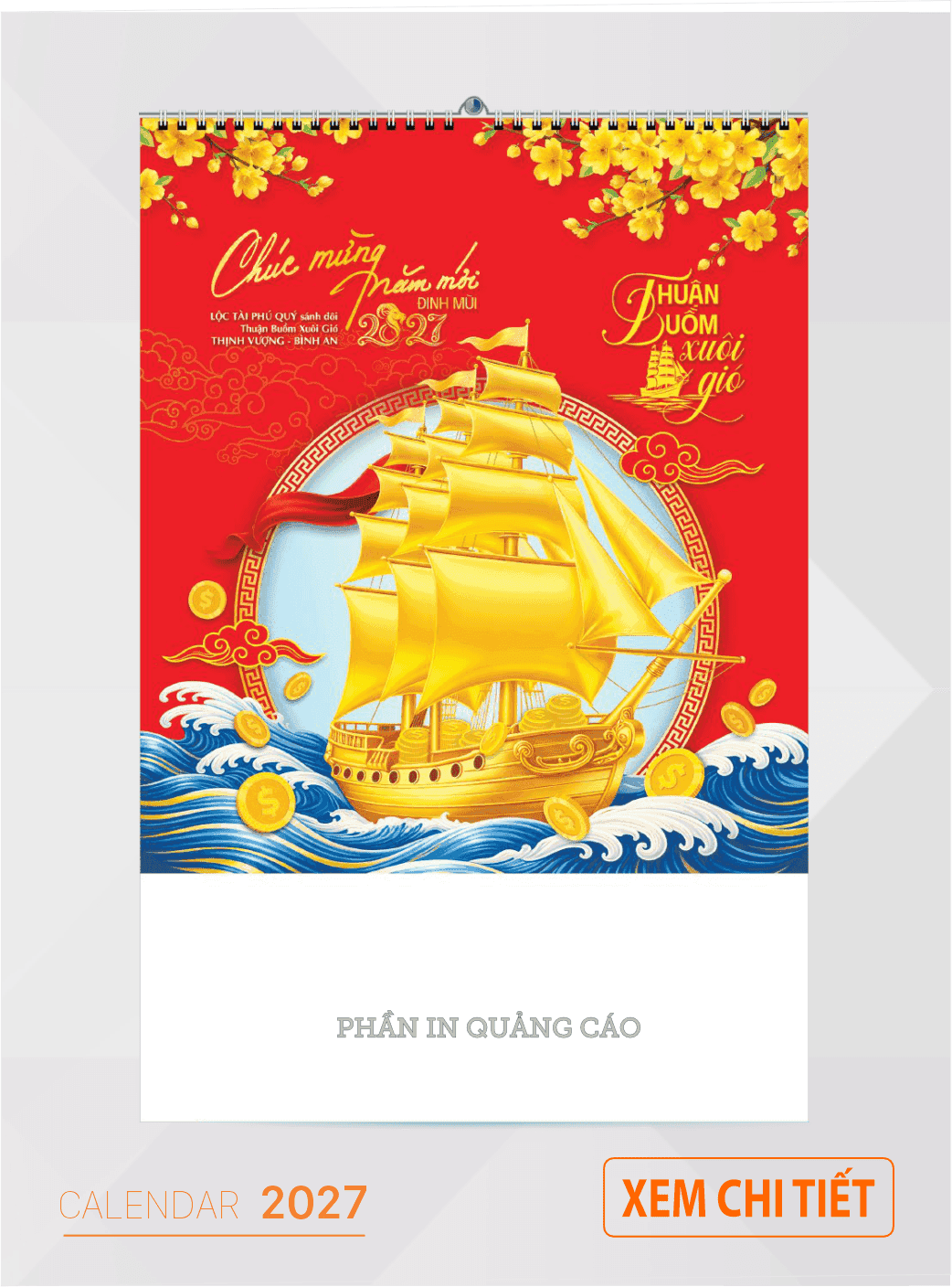 lịch treo tường 2027