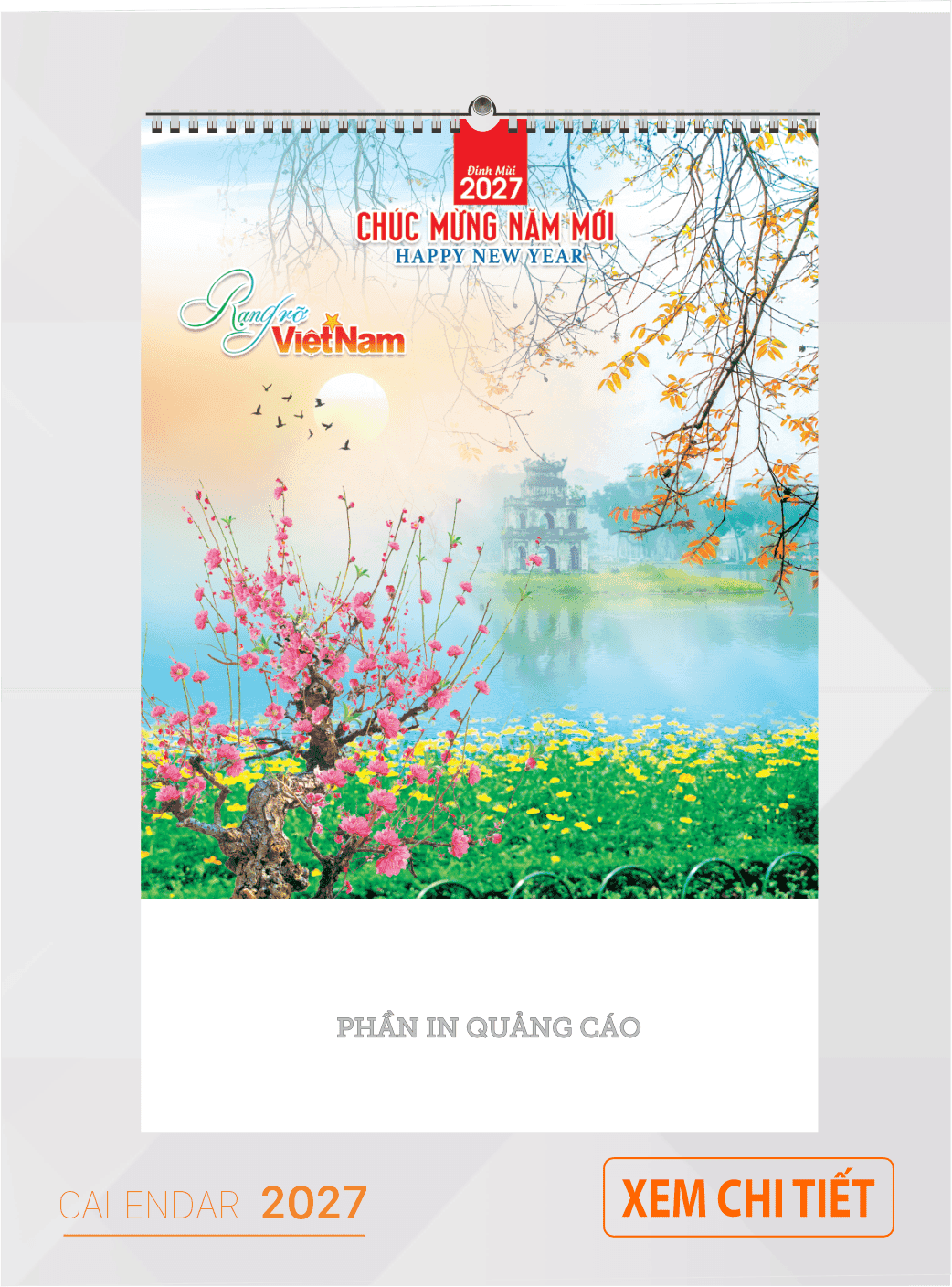 lịch 7 tờ 