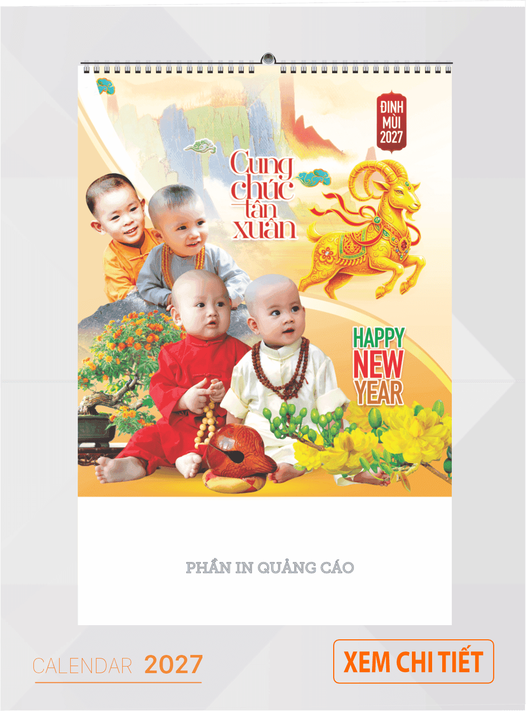 lịch 7 tờ 2027