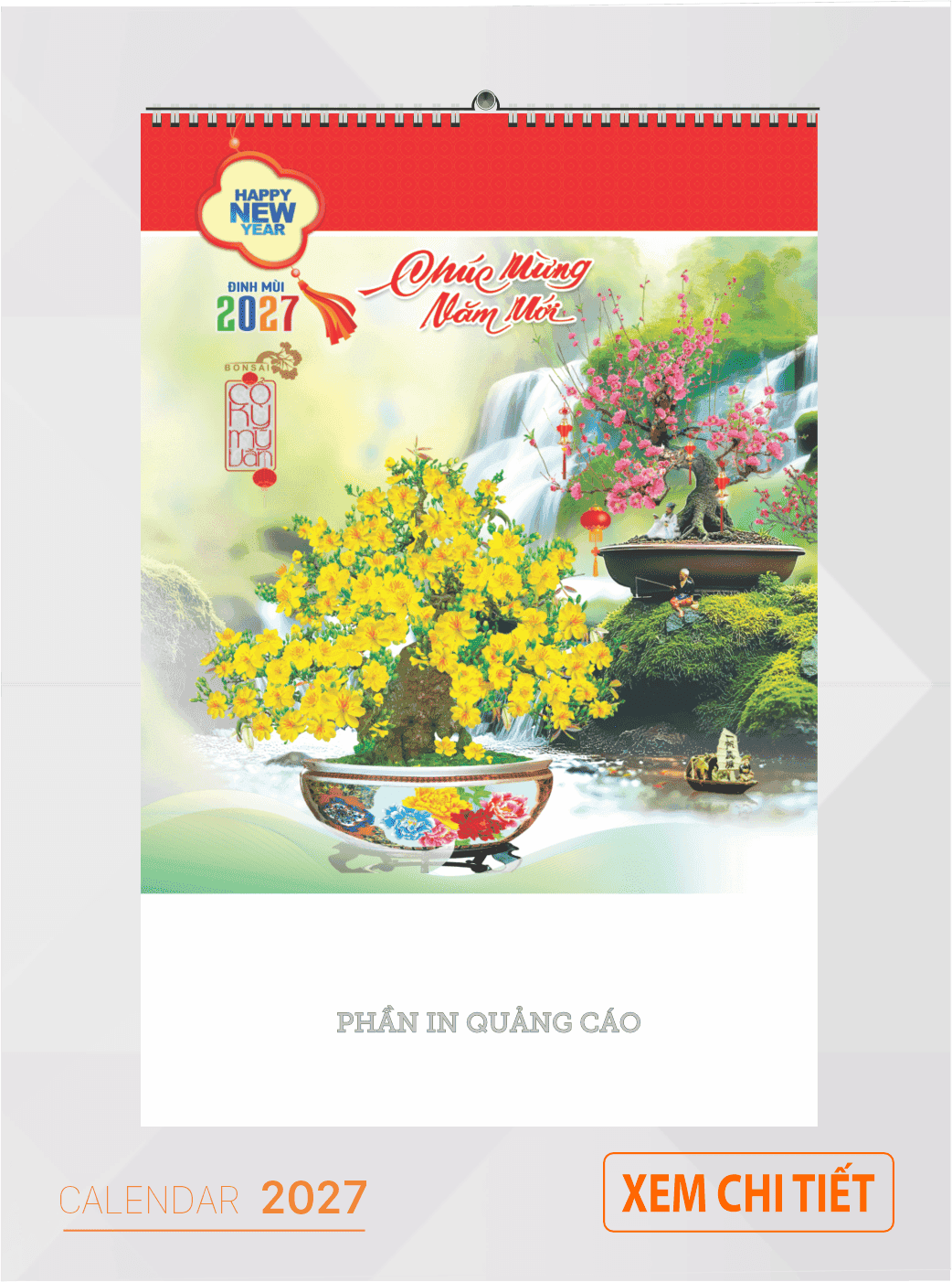 lịch 7 tờ 2027